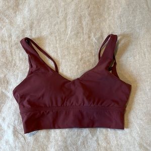 Buff bunny sports bra (padded) but can remove pads